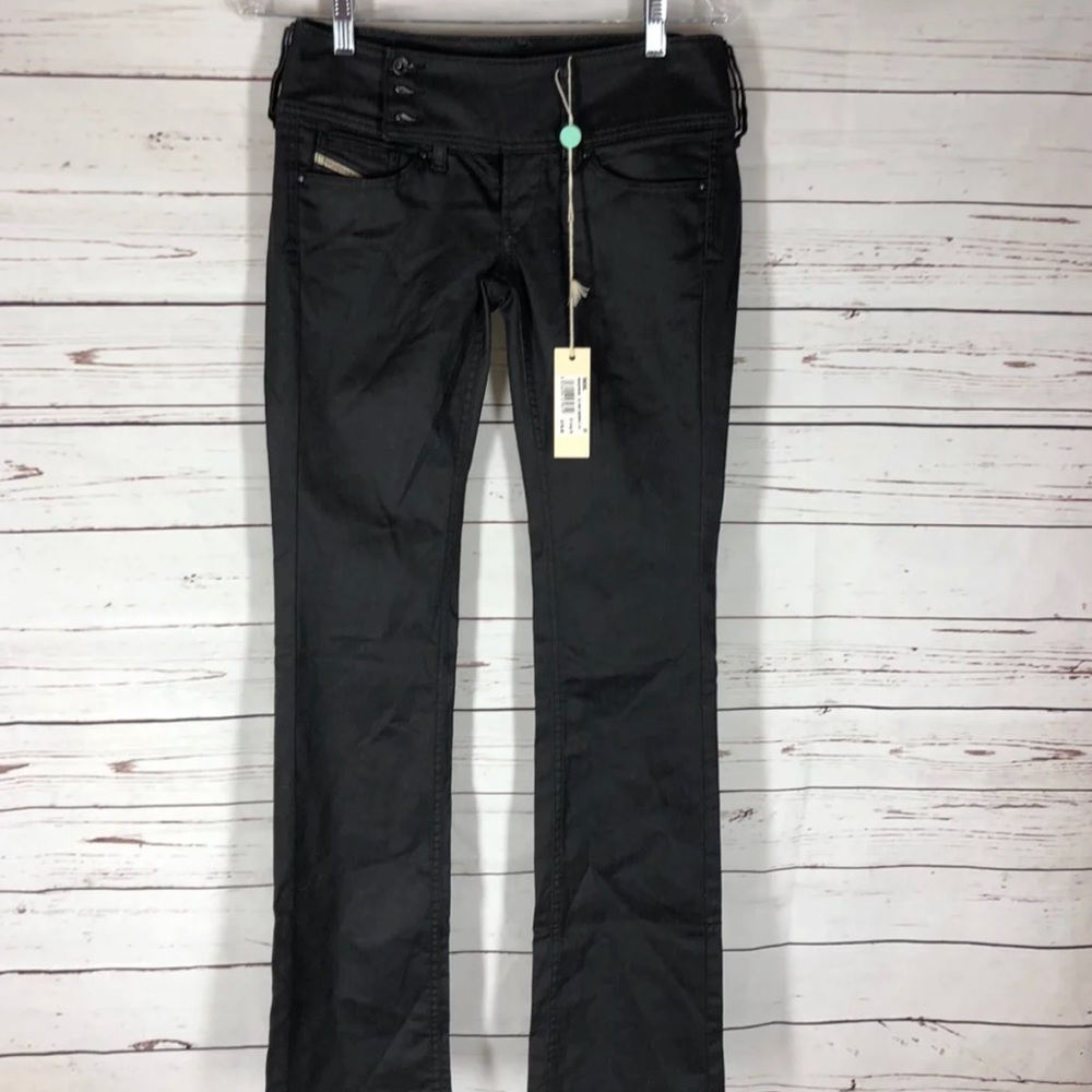 Diesel Cherock Jeans 27x34 NWT BLACK
